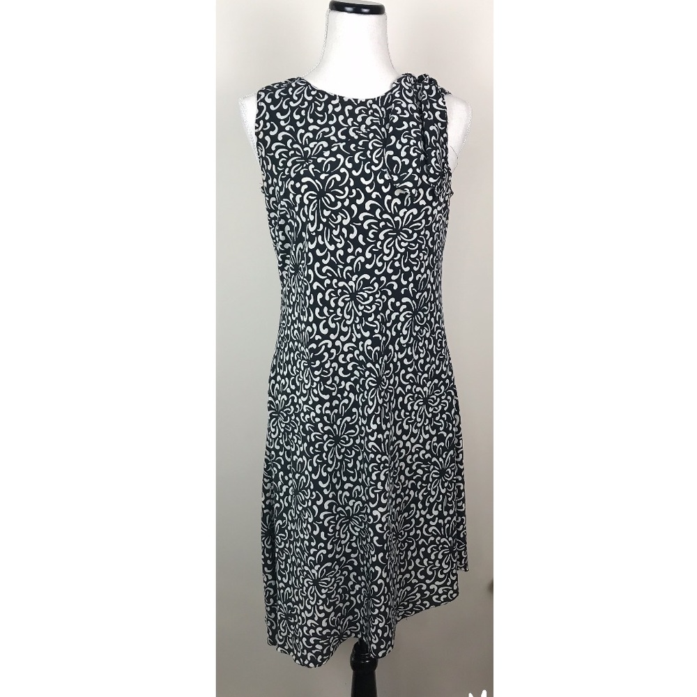 Donna Morgan 100% silk asymmetrical dress